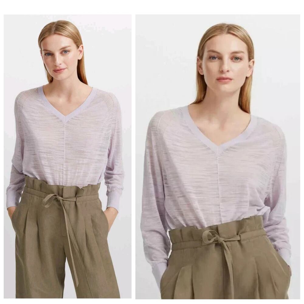 Club Monaco Wallace V-neck lightweight sweater sz S